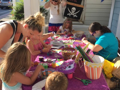 Arts and Crafts on the Porch!