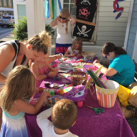 Arts and Crafts on the Porch!
